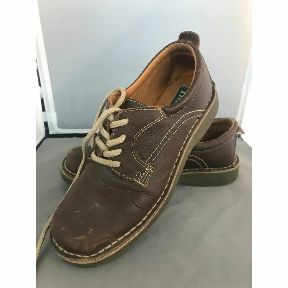 Bass‎ Lace-Up Oxfords Loafer's Comfort Shoe Brown Women's Size 7D